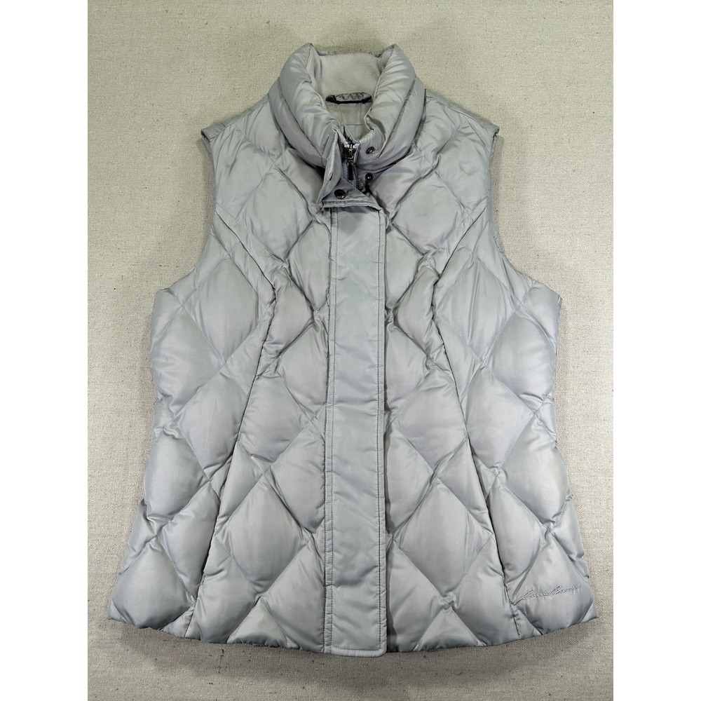Eddie Bauer Women's Medium Down Vest Premium Quality Outdoor Hunting Fishing